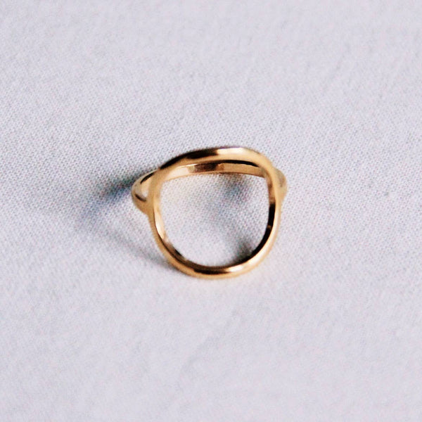 Oval Ring | Guld