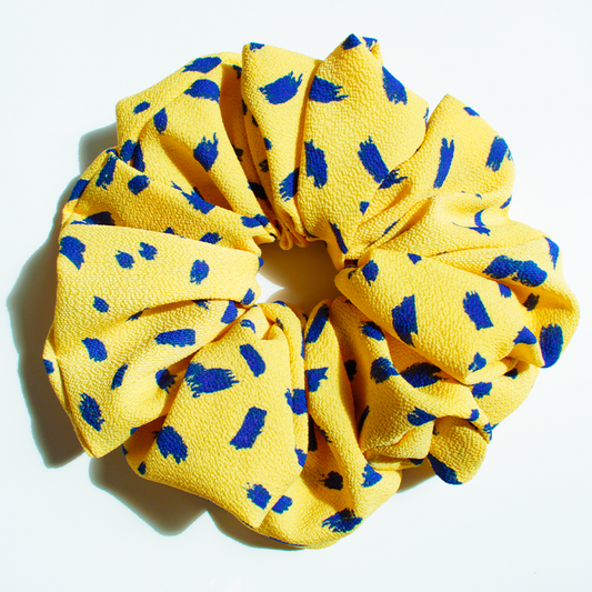 Hårstyling DK - Håndlavet Kæmpe Scrunchie | Humlebi