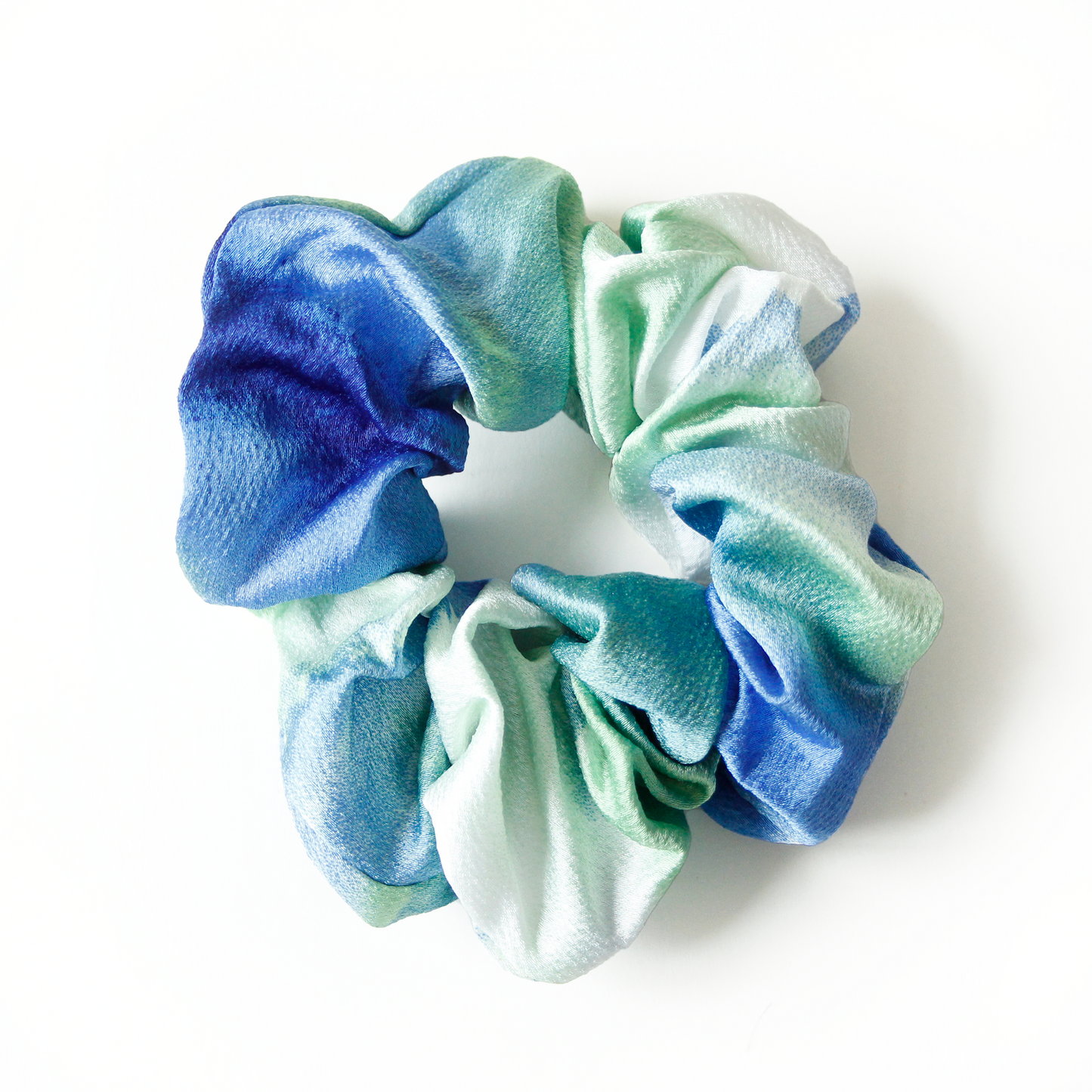 Hårstyling DK - Tait Scrunchie | Blå/grøn