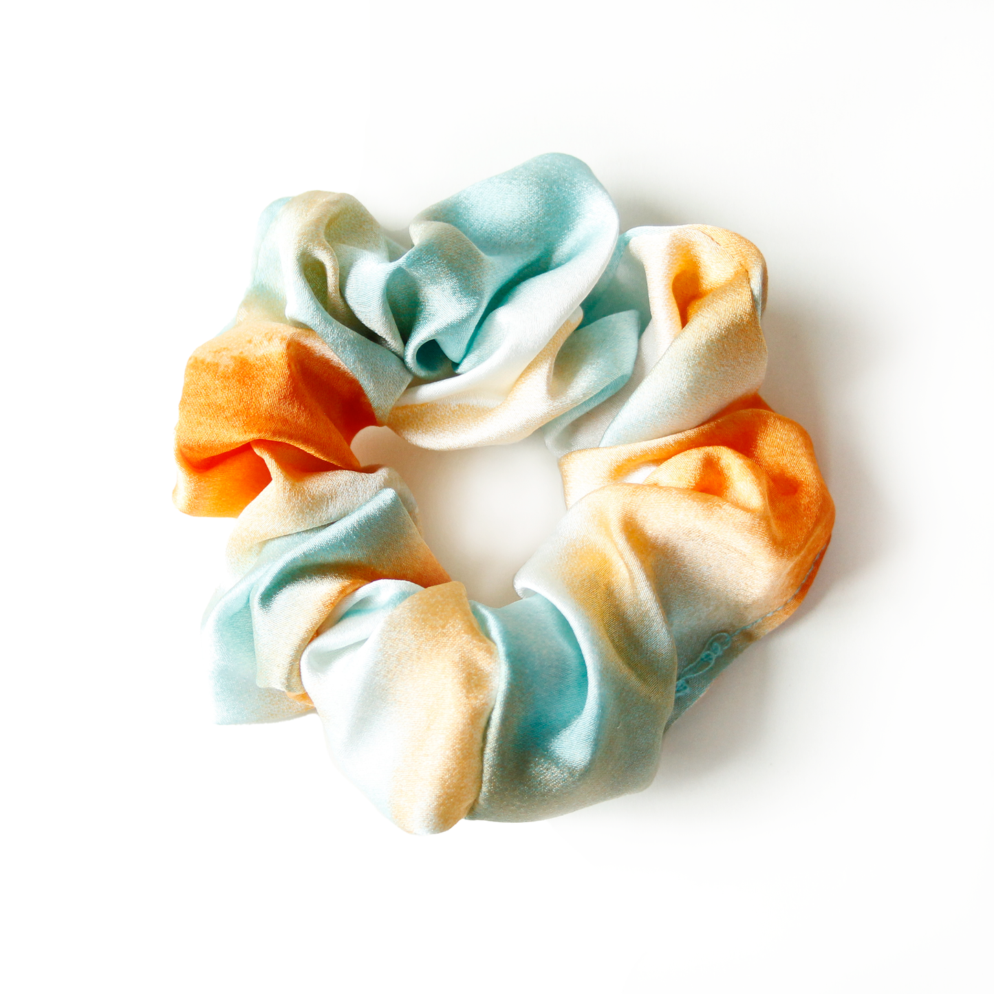 Hårstyling DK - Tait Scrunchie | Orange/grøn