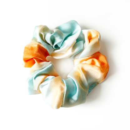 Hårstyling DK - Tait Scrunchie | Orange/grøn