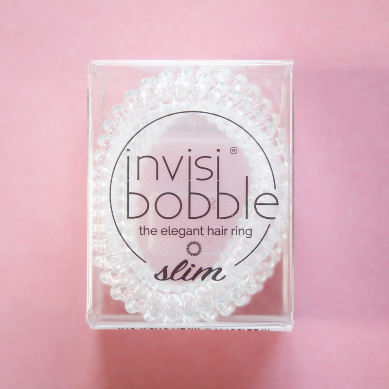 invisibobble - Slim | Crystal Clear | 3-pak